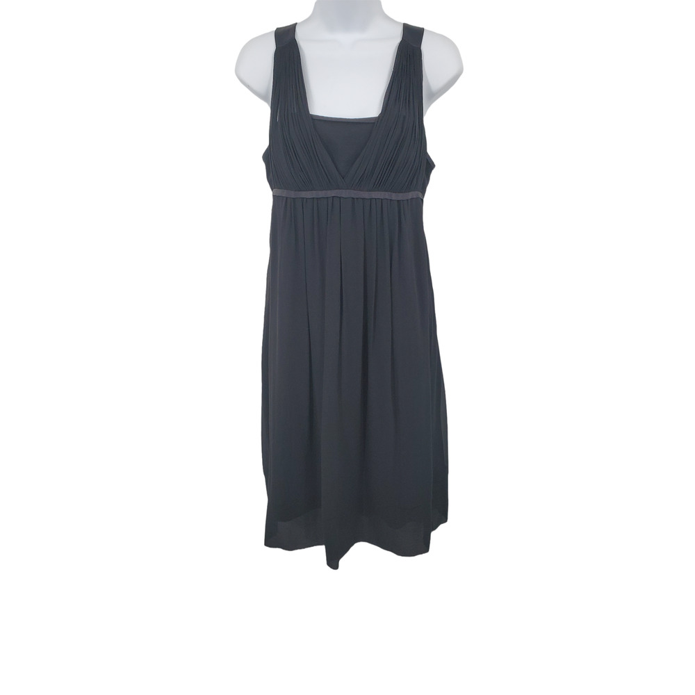 Carlos Miele Women's Size 10 Sleeveless 100% Silk Black Dress